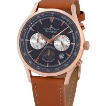 Jacques Lemans 1-2068F Retro Classique Chronographe Montre Homme 