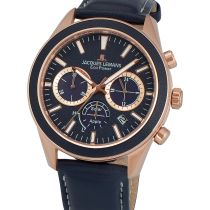 Jacques Lemans 1-2115E Eco Power Apple Montre Homme 44mm 10ATM