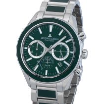 Jacques Lemans 1-2115G Eco Power Apple Montre Homme 44mm 10ATM