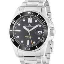 Jacques Lemans 1-2170G Hybromatic Diver Montre Homme 41mm 20ATM