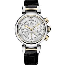 Edox 10220-357RC-AIR LaPassion Chronographe Montre Femme 35mm 5ATM