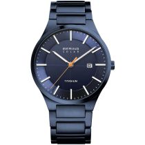 Bering 15239-797 Titane Solaire Montre Homme 39mm 10ATM