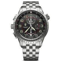 Victorinox 241722 Airboss Mach 9 Chronographe Montre Homme 45mm 10ATM