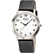 Boccia 3618-01 Montre Homme Titane Montre Homme 38mm 5ATM