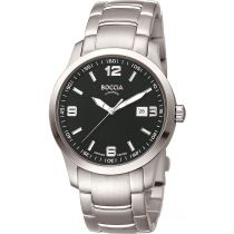 Boccia 3626-03 Montre Homme Titane Montre Homme 38mm 10ATM