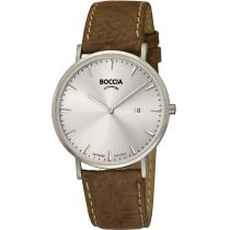 Boccia 3648-01 Montre Homme Titane Montre Homme 39mm 3ATM