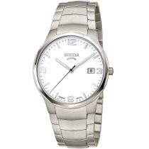 Boccia 3656-01 Montre Homme Titane 39mm 5ATM