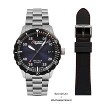 Zeppelin 7268M-3-Set Eurofighter Typhoon automatique Montre Homme 43mm 20ATM