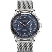 Zeppelin 7614M-3 LZ126 Los Angeles Chronographe Montre Homme 43mm 5ATM