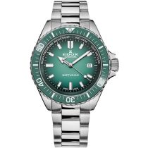 Edox 80120-3VM-VDN1 Skydiver Neptunian Automatique Montre Homme 44mm 100ATM