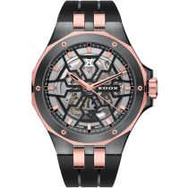 Edox 85303-357GR-NRN Delfin Mecano Automatique Montre Homme 43mm 20ATM