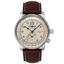 Zeppelin 8644-5 LZ-127 Montre Homme 43mm 5ATM