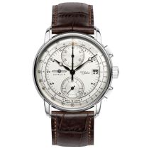 Zeppelin 8670-1 100 ans Chronographe Montre Homme 43mm 5ATM