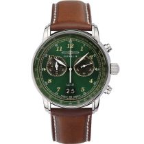 Zeppelin 8684-4 Graf Zeppelin LZ127 Big-Date Chronographe Montre Homme