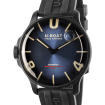 U-Boat 8700/C Darkmoon Blue IPB Soleil Montre Homme 44mm 5ATM