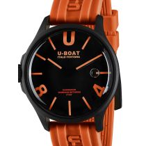 U-Boat 9538 Darkmoon Orange IPB Montre Homme 44mm 5ATM