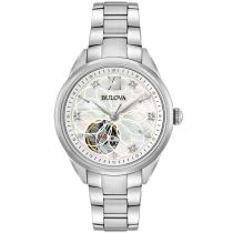 Bulova 96P181 Classique Automatique Montre Femme 34mm 3ATM