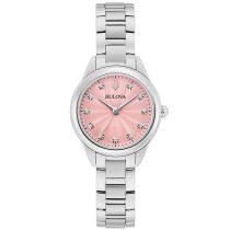 Bulova 96P249 Montre Femme Sutton 28mm 3ATM