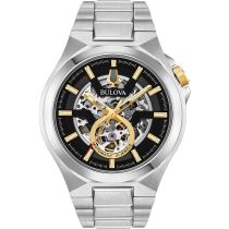 Bulova 98A224 Classique Automatique Montre Homme 46mm 10ATM