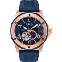 Bulova 98A227 Marine Star Automatique Montre Homme 45mm 20ATM