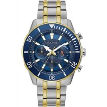 Bulova 98A246 Classique Chronographe Montre Homme 44mm 10ATM