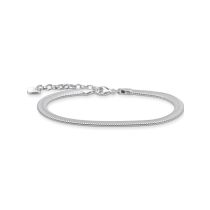 Thomas Sabo A2169-001-21-L19V Bracelet serpent argent 16-19 cm 