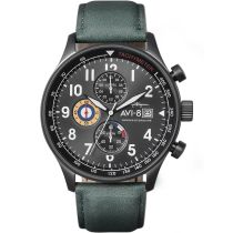 AVI-8 AV-4011-0D Hawker Hurricane Chronographe Montre Homme 42mm 5ATM