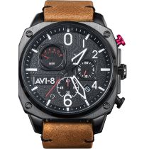 AVI-8 AV-4052-02 Hawker Hunter Chronographe Montre Homme 45mm 5ATM