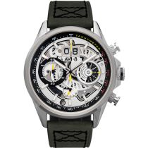 AVI-8 AV-4065-01 Hawker Harrier Chronographe Montre Homme 45mm 5ATM