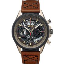 AVI-8 AV-4065-06 Hawker Harrier Chronographe Montre Homme 45mm 5ATM