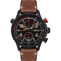 AVI-8 AV-4080-04 Hawker Hunter Chronographe Montre Homme 44mm 5ATM