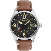 AVI-8 AV-4090-01 Spitfire Automatique Montre Homme 42mm 5ATM