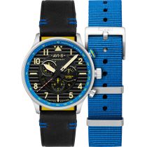 AVI-8 AV-4109-03 Montre Homme Flyboy Spirit of Tuskegee Limited Chrono 44mm 5ATM