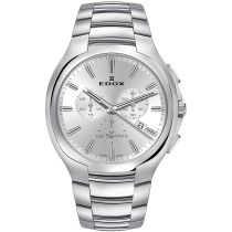 Edox 10239-3-AIN Les Bemonts Chronographe Montre Homme 42mm 3ATM