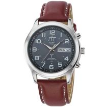 ETT EGS-11251-22L solaire Drive radio Gobi Montre Homme 40mm 5ATM