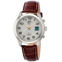 ETT EGS-11333-60L solaire Drive radio Basic Montre Homme 39mm 5ATM