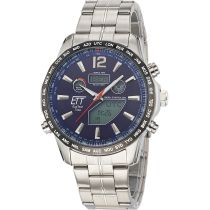 ETT EGS-11478-31M Solaire Drive radiocommandée Discovery Montre Homme