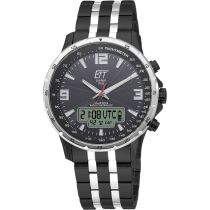 ETT EGS-11568-21M Solaire Drive Radiocommandée Professional  Montre Homme