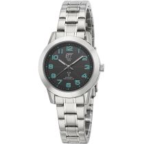 ETT ELS-11504-22M solaire drive radiocommandée Gobi Montre Femme 34mm 5ATM