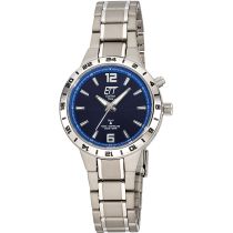 ETT ELT-11447-31M Radio Solaire Drive Basic Titane Montre Femme 32mm 5ATM