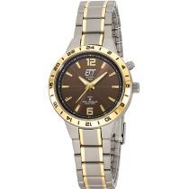 ETT ELT-11448-21M Radio Solaire Drive Basic Titane Montre Femme 32mm 5ATM