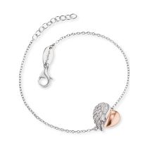 Angelcaller Bracelet ERB-LILHEARTWING-BIR Heart Wings pour Femmes