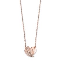 Engelsrufer ERN-LILHEARTWING-R Heart Wing Collier Femme 40cm, réglable