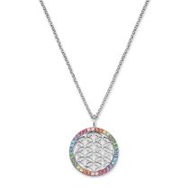 Engelsrufer ERN-LILLIFL-ZIM Flower of Life Collier Femme 45cm, réglable