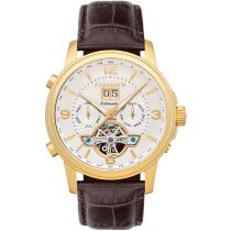 Thomas Earnshaw ES-8177-08 Marylebone Grand Date Open Heart Montre Homme 42mm