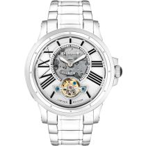 Thomas Earnshaw ES-8244-11 Bertha Open Heart Skeleton Montre Homme 42mm