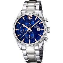 Festina F16759/5 Sport Chronographe Montre Homme 44mm 5ATM