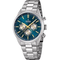 Festina F16820/C Timeless Chronographe Montre Homme 44mm 5ATM