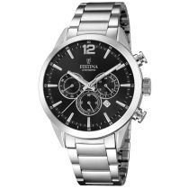 Festina F20343/8 Timeless Chronographe Montre Homme 43mm 10ATM