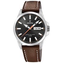 Festina F20358/2 Classique Day-Date Montre Homme 41mm 10ATM